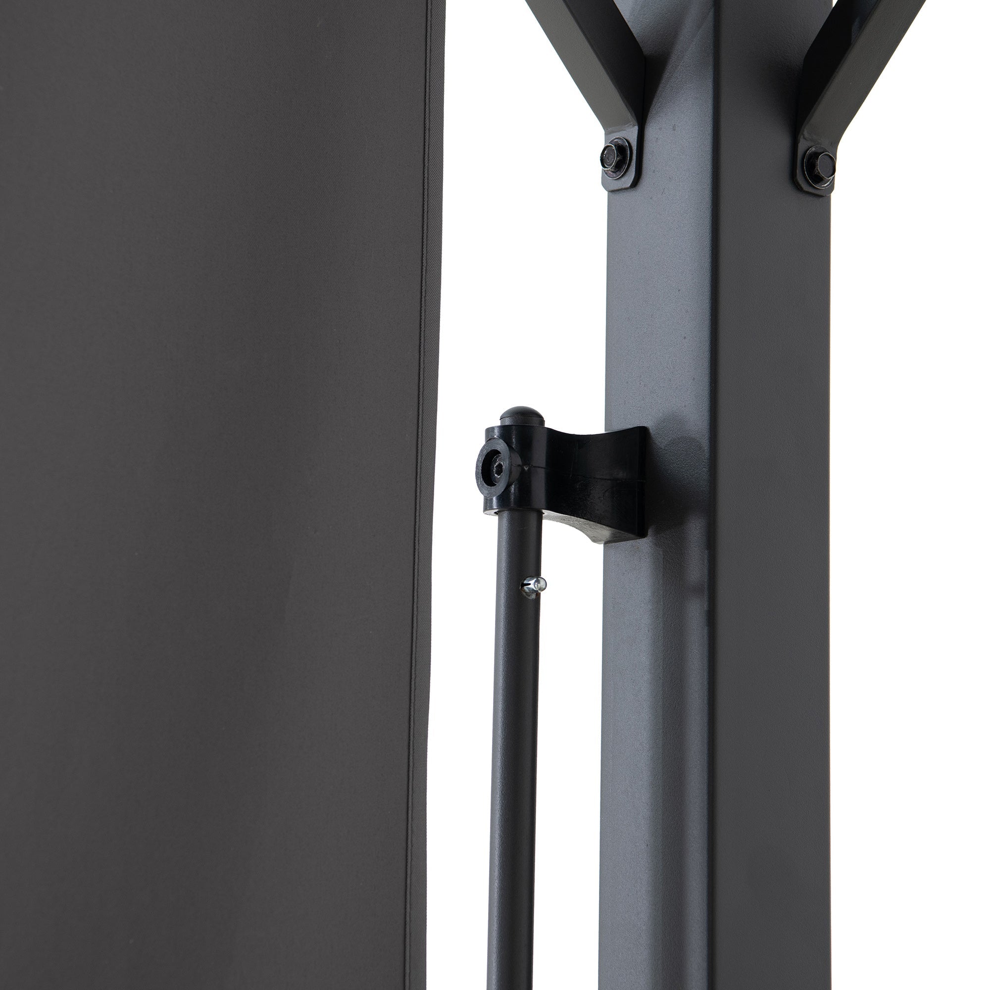 TITOV 270cm x 300cm Gray Fabric Hot Tub Пергола - pergola aluminum