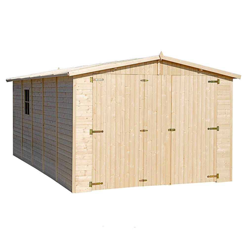 Wooden Garden Garage M101 - 4 x 3 wood