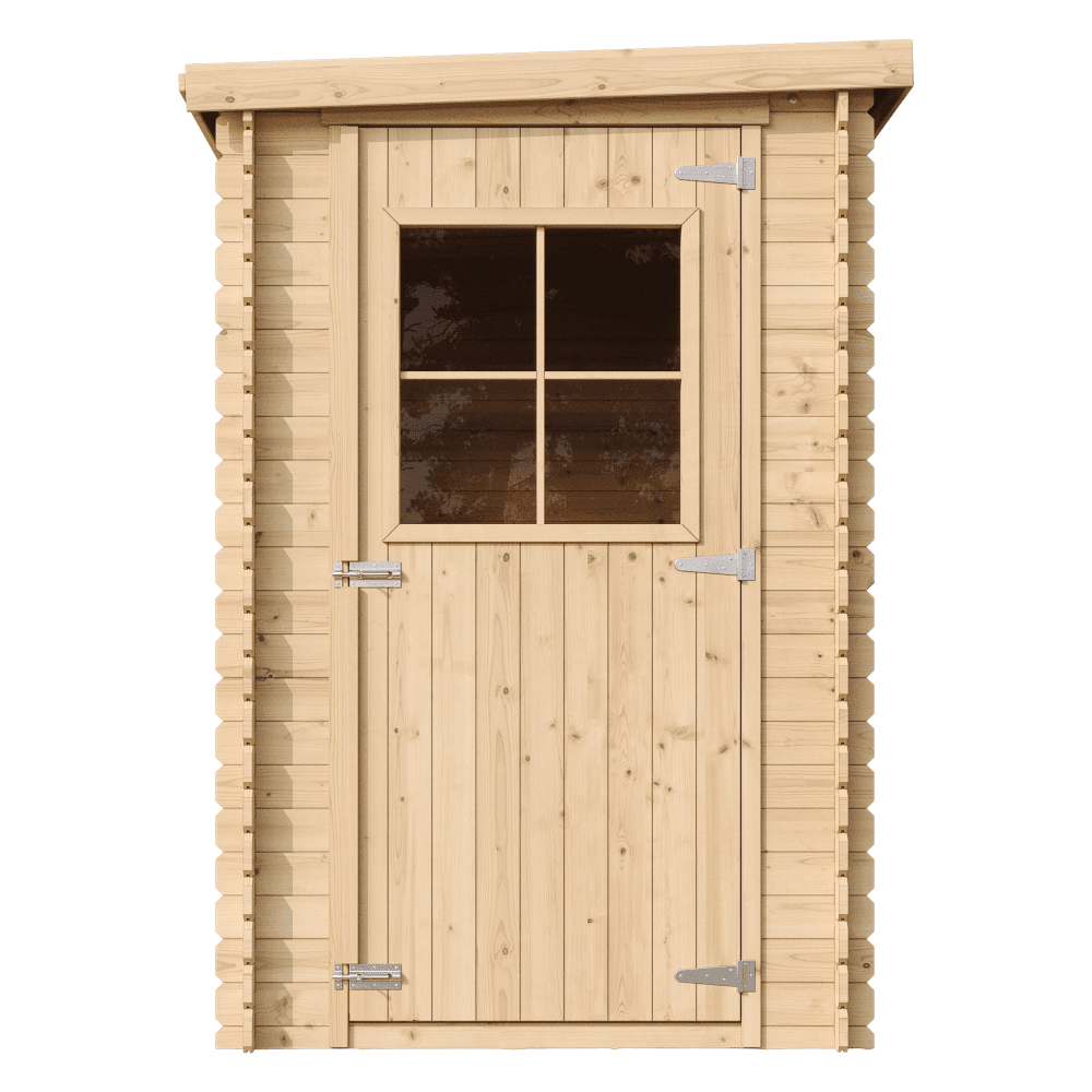 Wooden Garden Shed M306 - 130 x 235 cm