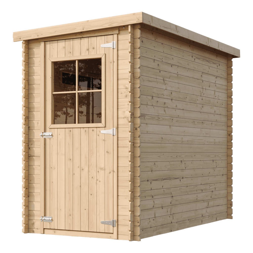 Wooden Garden Shed M306 - 130 x 235 cm