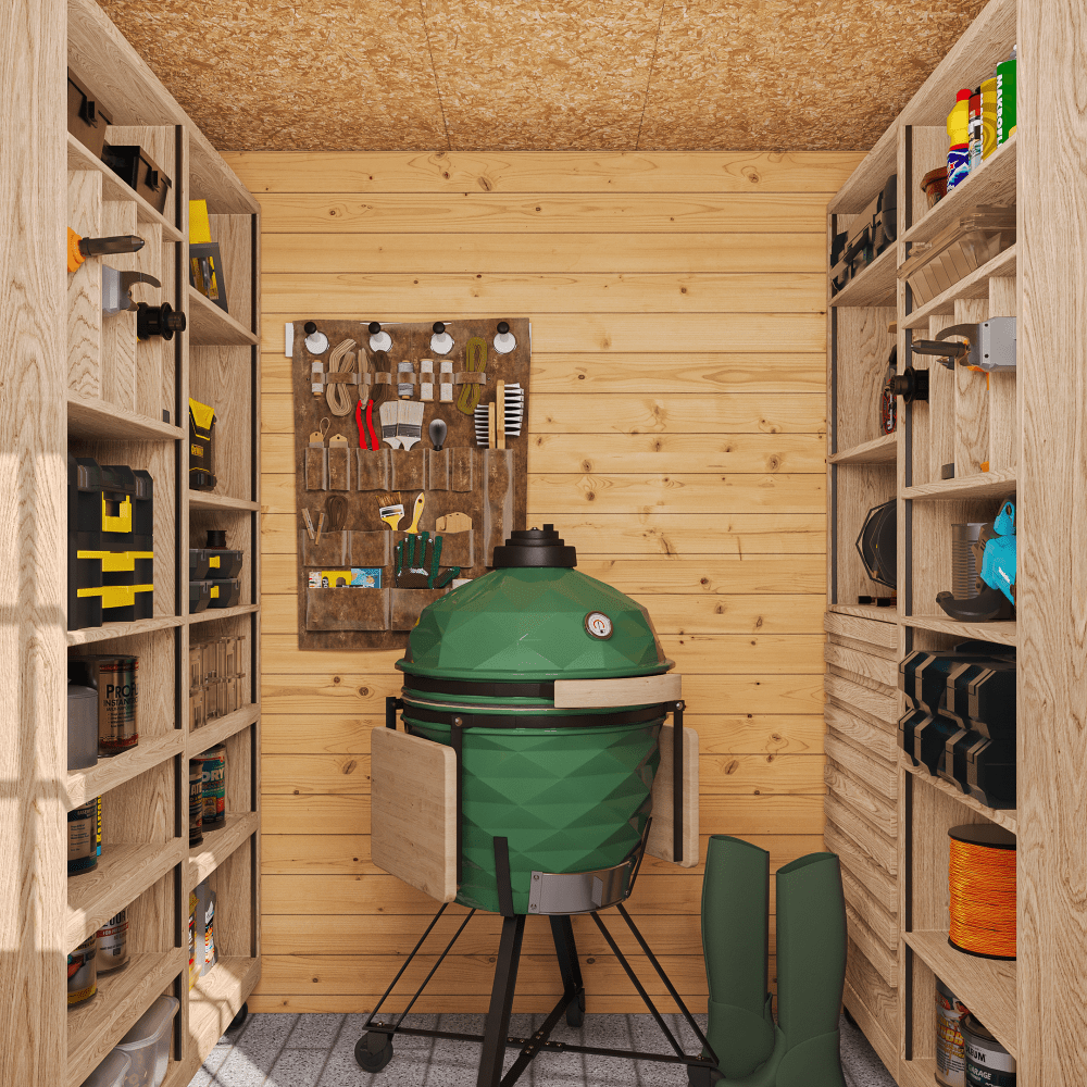Wooden Garden Shed M309C - 200 x 200 cm