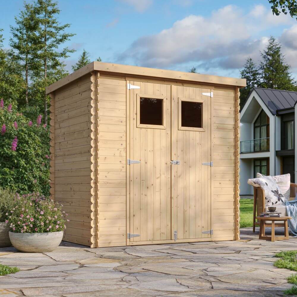 Wooden Garden Shed M311 - 200 x 130 cm