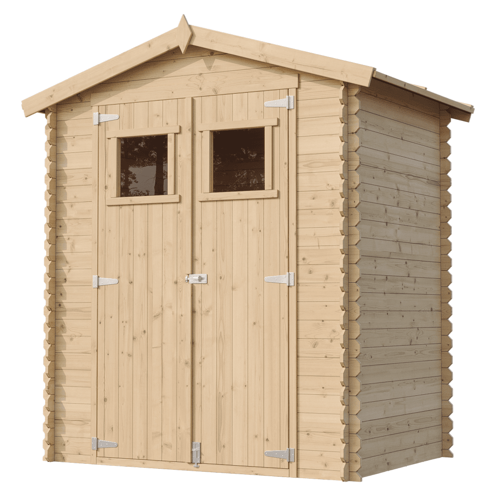 Wooden Garden Shed M367 - 180 x 130 cm