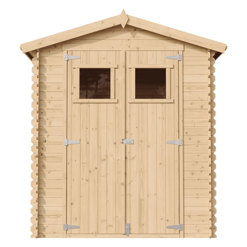Wooden Garden Shed M367 - 180 x 130 cm