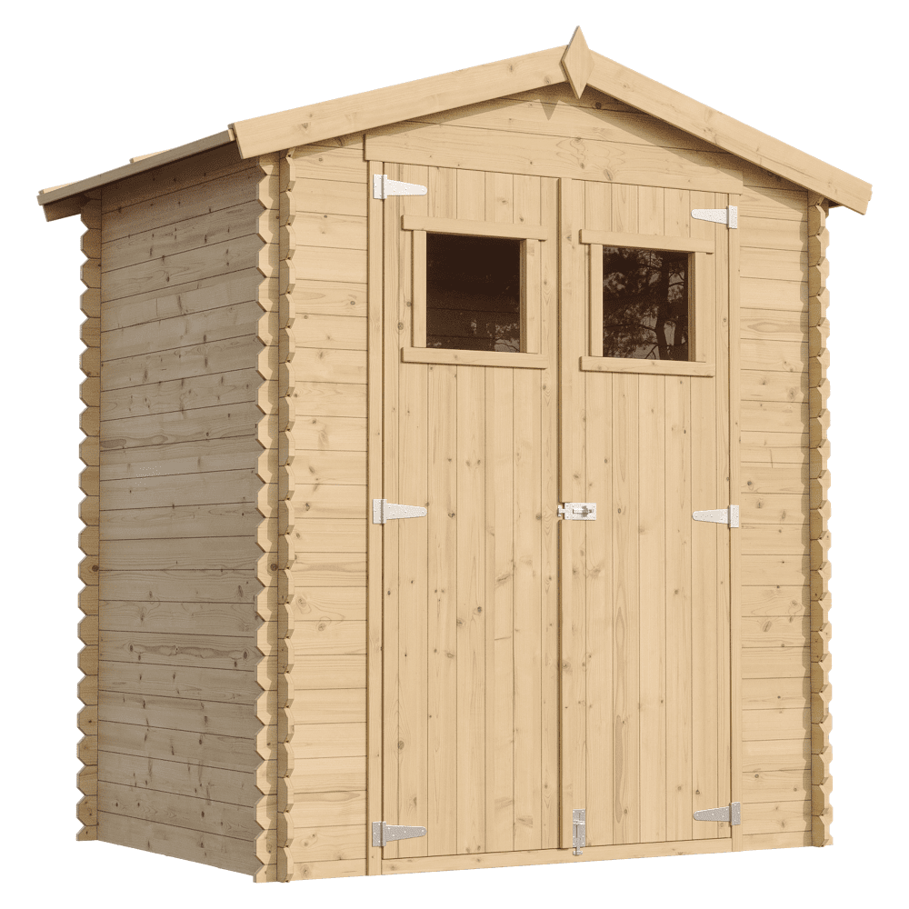 Wooden Garden Shed M367 - 180 x 130 cm