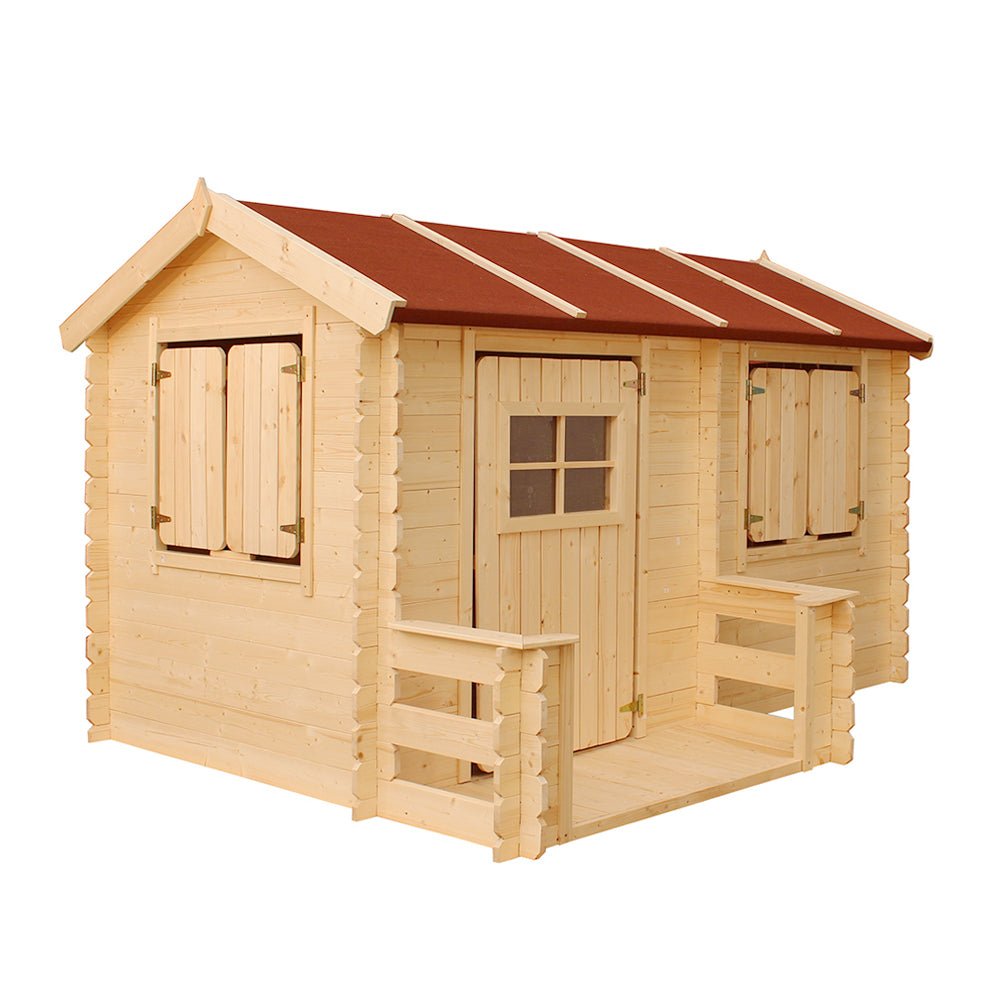 Wooden Playhouse for Kids M503 - 223 x 164 cm