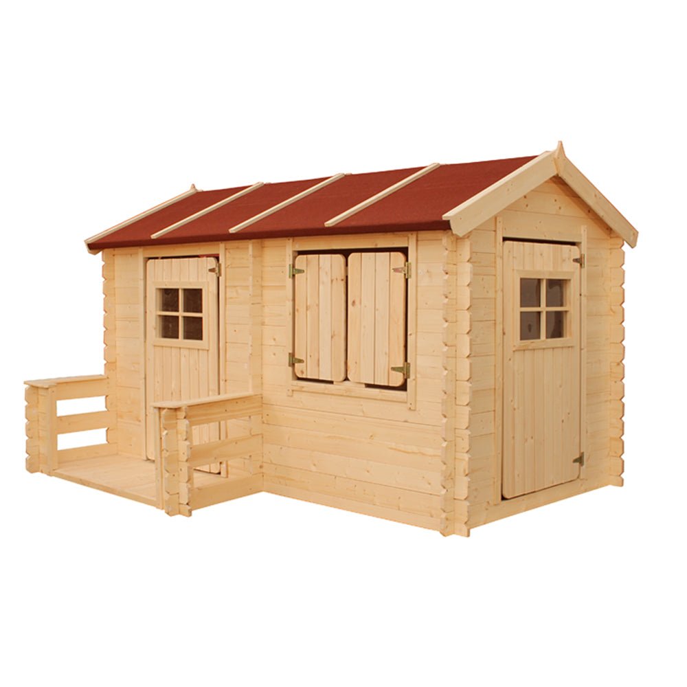 Wooden Playhouse for Kids M503 - 223 x 164 cm
