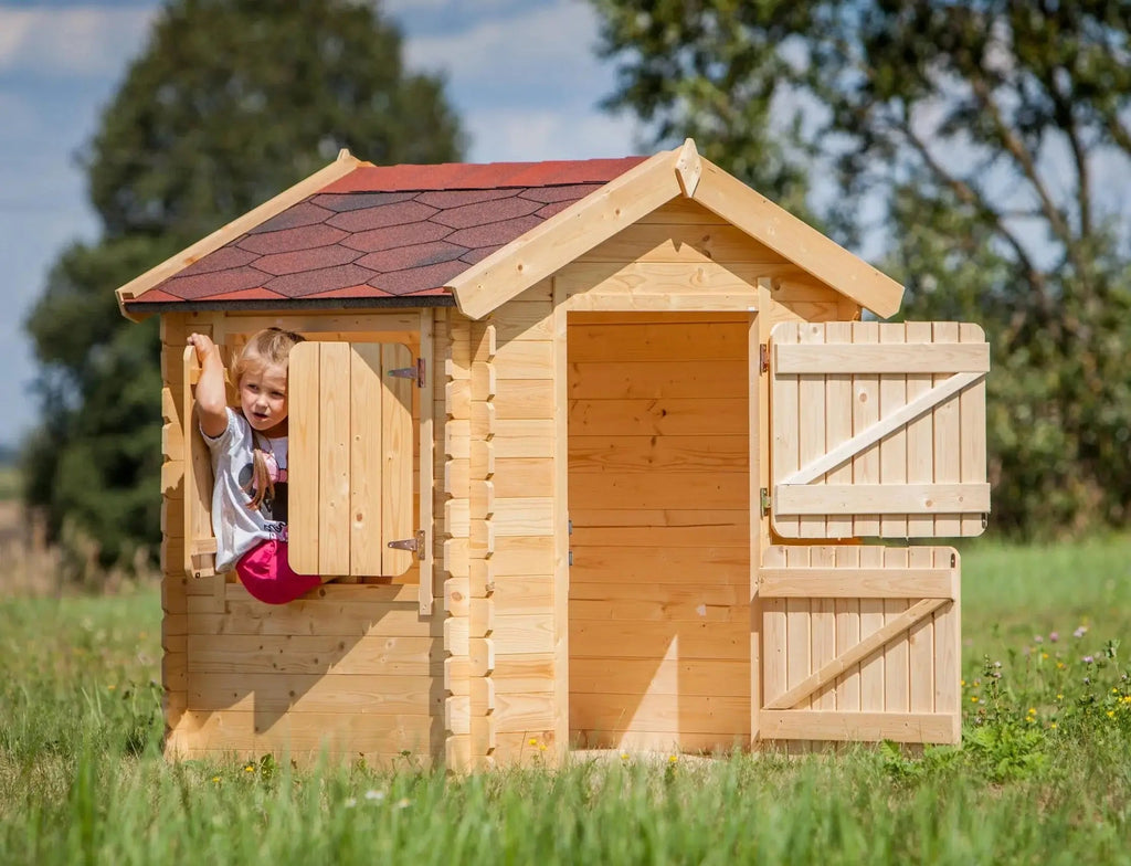 Wooden Playhouse for Kids M516 - 130 x 106 cm